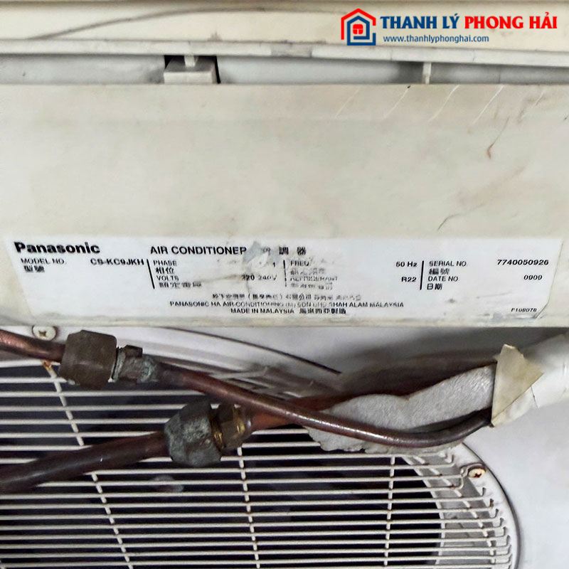 Máy Lạnh Panasonic 1HP Không Inverter Cũ