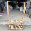 Sào Quần Áo Gỗ Tự Nhiên Cũ