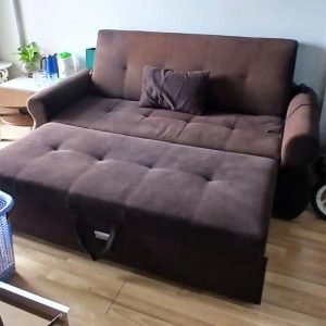 Sofa Bed Bọc Vải Nỉ Cũ