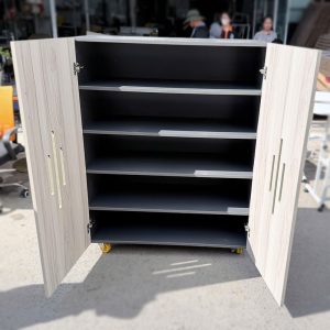 Tủ Giày Dép 1m Gỗ Có Bánh Xe Cũ