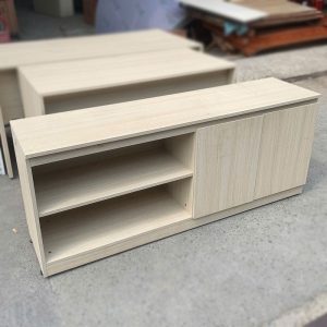 Tủ Hồ Sơ 1m6 2 Cánh Gỗ Công Nghiệp Cũ