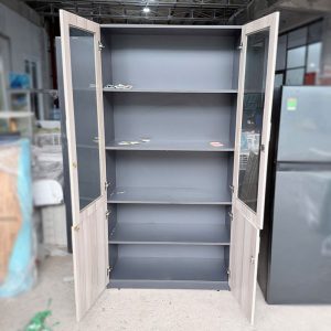 Tủ Hồ Sơ 4 Cánh Gỗ Công Nghiệp 1m Cũ