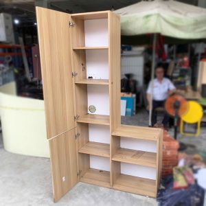 Tủ Hồ Sơ Có Kệ Để Đồ 1m Nhiều Ngăn Cũ