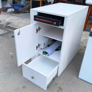 Tủ Hồ Sơ Gỗ Nhiều Ngăn Có Hộc Kéo Cũ