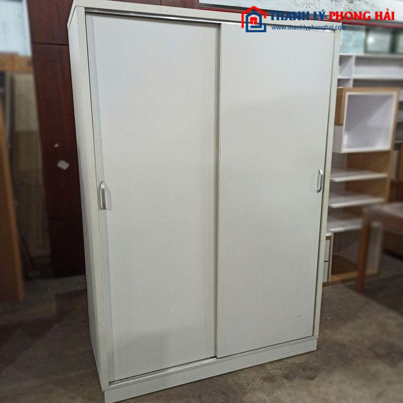 Tủ Quần Áo 2 Cánh Cửa Lùa 1m4 Cũ