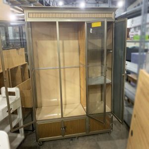Tủ Quần Áo Alu Cánh Kính 1m17 Cũ