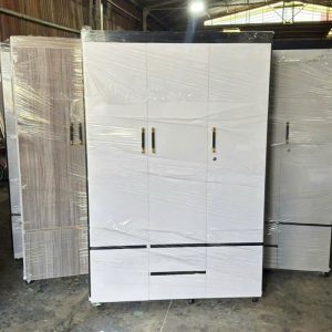 Tủ Quần Áo Nhựa 3 Cánh Mới 99% Có Hộc Kéo
