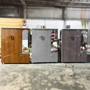 Tủ Quần Áo Nhựa 3 Cánh Mới 99% Kèm Gương Soi