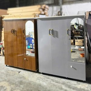Tủ Quần Áo Nhựa 3 Cánh Mới 99% Kèm Gương Soi