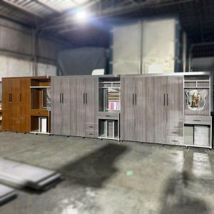 Tủ Quần Áo Nhựa 4 Cánh Mới 99% Kèm Bàn Trang Điểm