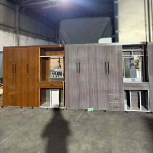 Tủ Quần Áo Nhựa 4 Cánh Mới 99% Kèm Bàn Trang Điểm