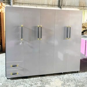 Tủ Quần Áo Nhựa 5 Cánh Mới 99% Có 3 Hộc Kéo