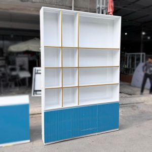 Tủ Trưng Bày 1m57 Gỗ Công Nghiệp Cũ