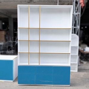 Tủ Trưng Bày 1m57 Gỗ Công Nghiệp Cũ