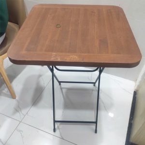 Bàn Fansipan Cafe Cũ Chân Sắt Gấp Gọn