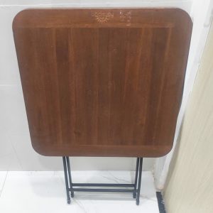 Bàn Fansipan Cafe Cũ Chân Sắt Gấp Gọn