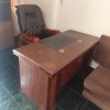Bàn Giám Đốc Gỗ Kèm Hộc Tủ Cũ