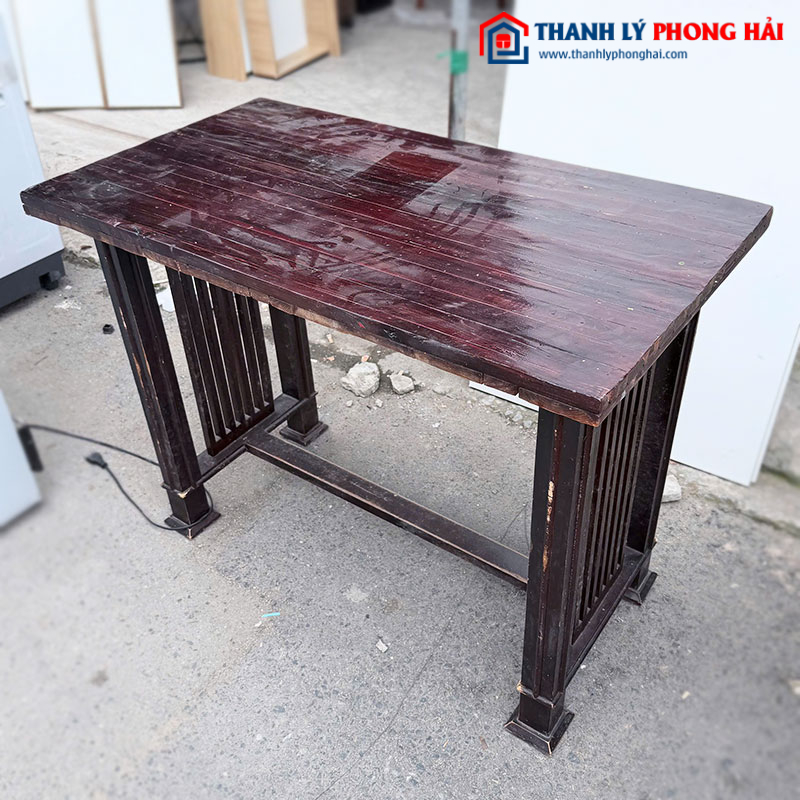 Bàn Gỗ Thiết Kế Cổ Điển Chân Nan Cũ