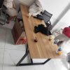Bàn Họp 2m2 Chân Sắt Chữ U Cũ