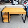 Bàn Làm Việc Gỗ Cao Su Kèm Kệ Cũ