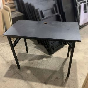 Bàn Làm Việc Mặt Gỗ Chân Sắt Gấp Cũ (Nhiều Màu)