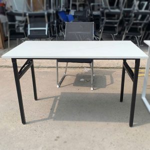 Bàn Làm Việc Mặt Gỗ Chân Sắt Gấp Cũ (Nhiều Màu)