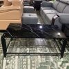 Bàn Sofa 1m Chân Ống Tre Sắt Hiện Đại Mới 99%