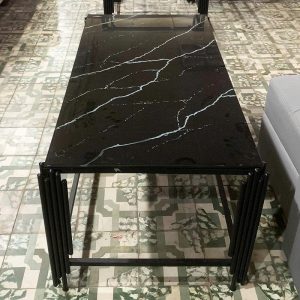 Bàn Sofa 1m Chân Ống Tre Sắt Hiện Đại Mới 99%