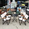 Bộ Bàn Ghế Camping Tay Gỗ Gấp Gọn Mới 99%