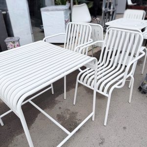 Bộ Bàn Ghế Sân Vườn Cafe Sắt Mới 99%