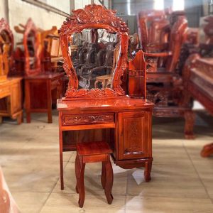 Bộ Bàn Trang Điểm Gỗ Tràm Kèm Ghế Mới 99% (Nhiều Mẫu)