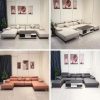 Bộ Sofa Da Góc L Phòng Khách Mới 99% (Nhiều Màu)