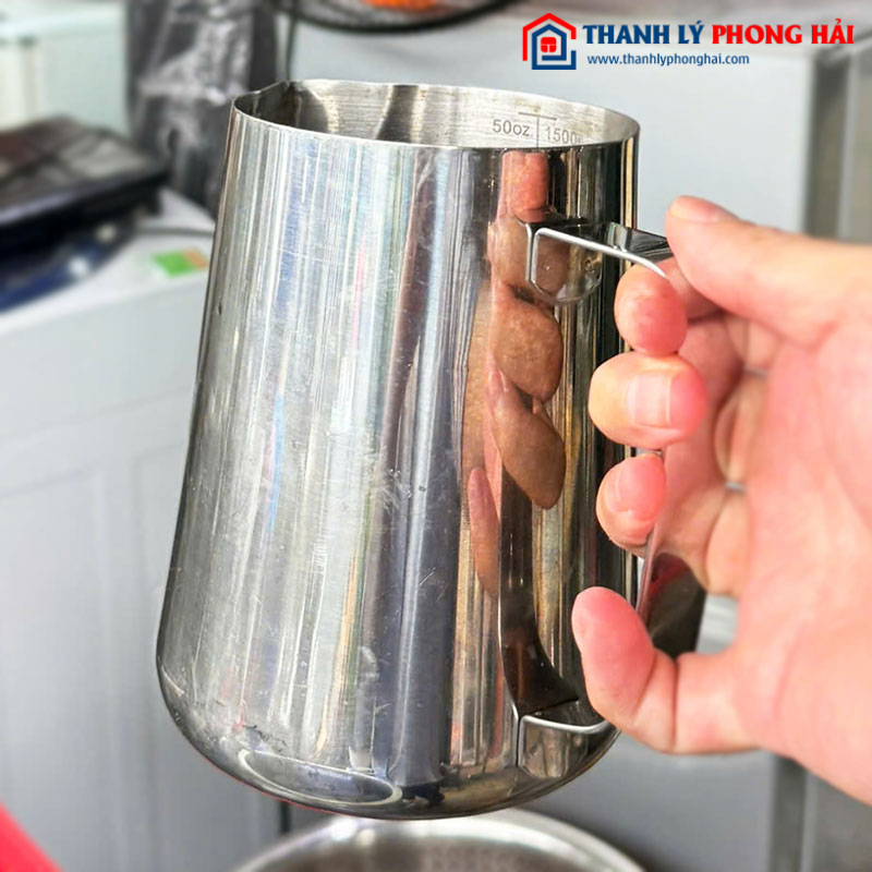 Ca Đong Inox Có Tay Cầm Cũ
