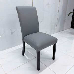 Ghế Ăn Bọc Da Khung Gỗ Lưng Tựa Cao Mới 99%
