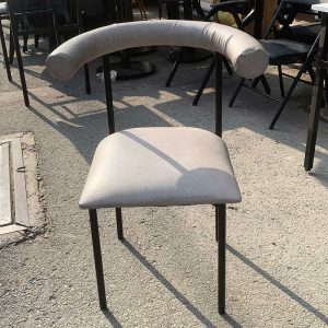 Ghế Cafe Đệm Da Khung Sắt Cũ