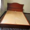 Giường Ngủ 1m6 Màu Cánh Gián Cũ