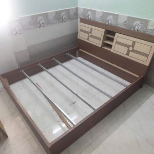 Giường Ngủ Có Hộc Đầu Giường 1m8 Cũ