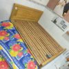 Giường Ngủ Gỗ Tự Nhiên 1m6 Kèm Dát Giường Cũ