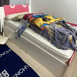 Giường Ngủ Họa Tiết Dễ Thương Cũ
