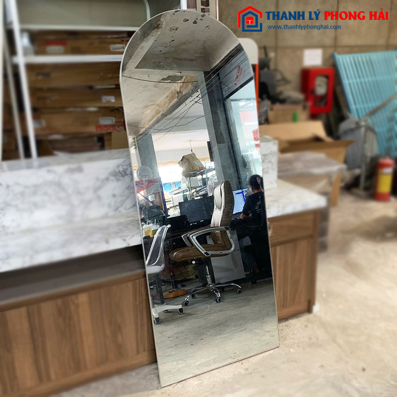 Gương Toàn Thân 80cm Viền Cong Cũ