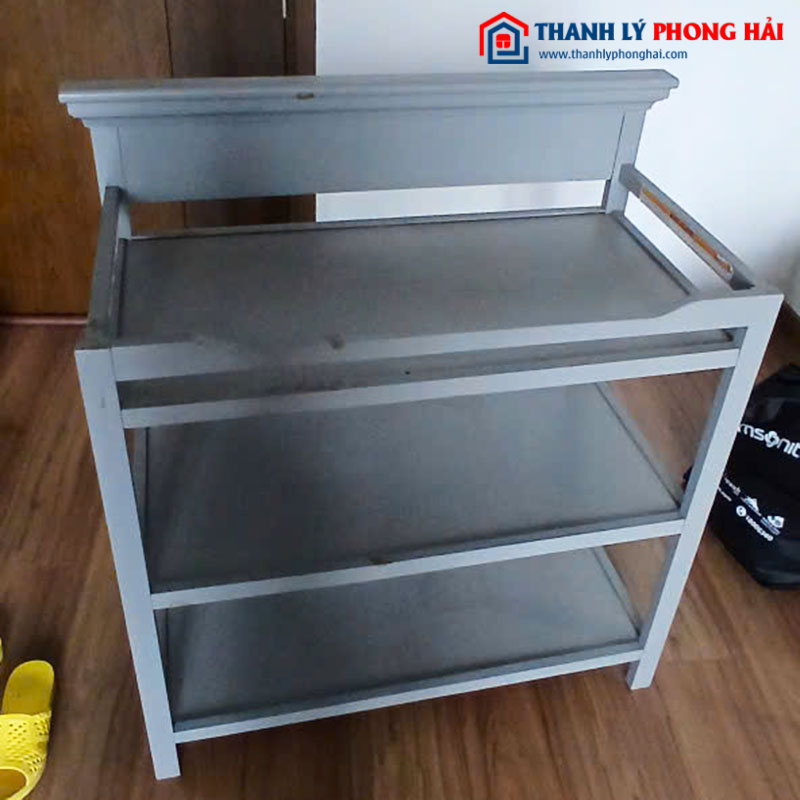 Kệ Đa Năng Màu Xám 3 Tầng 45cm Cũ