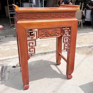 Kệ Thờ Gia Tiên 90cm Gỗ Gõ Đỏ Cũ
