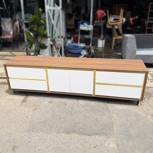 Kệ Tivi 2m Gỗ Kiểu Dáng Hiện Đại Cũ (Nhiều Mẫu)