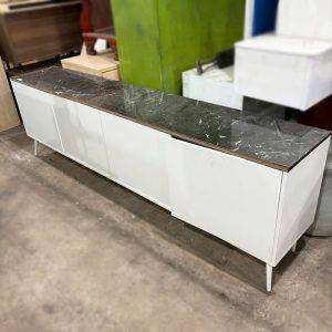 Kệ Tivi 4 Cánh 2m3 Mặt Vân Đá Cũ
