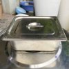 Khay Inox Chữ Nhật Có Tay Cầm Cũ