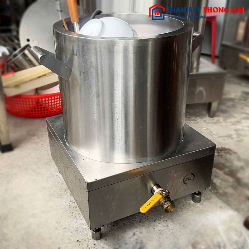 Nồi Nấu Phở Điện Công Nghiệp 40L Cũ