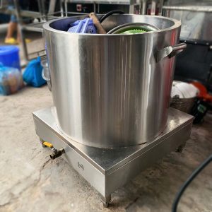 Nồi Nấu Phở Điện Inox 200L Cũ