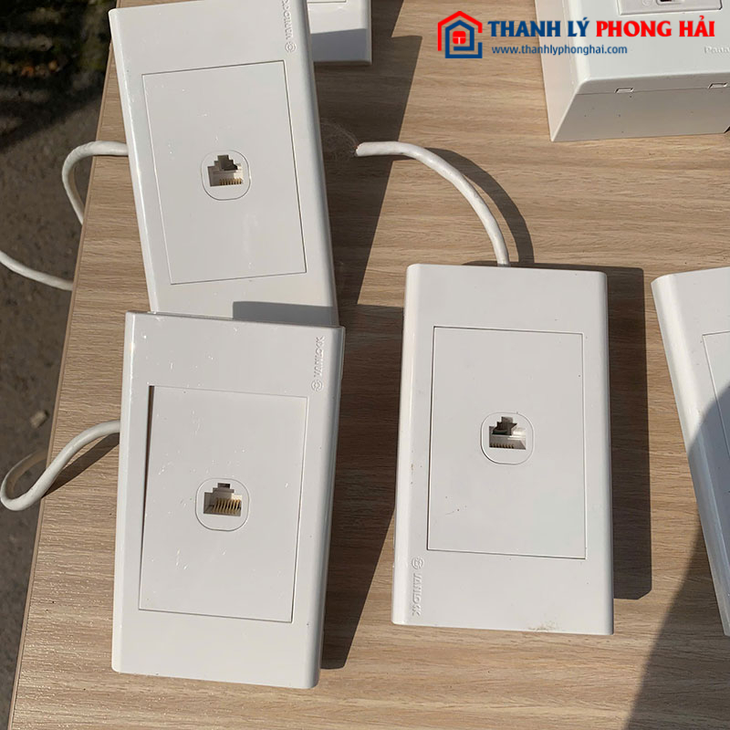 Ổ Cắm Dây Mạng Lan RJ45 Cũ