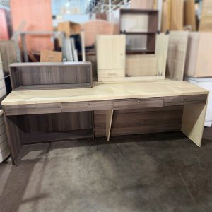 Quầy Lễ Tân Gỗ Công Nghiệp 4 Ngăn Kéo Cũ