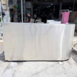 Quầy Lễ Tân Inox Tráng Gương 2m2 Cũ